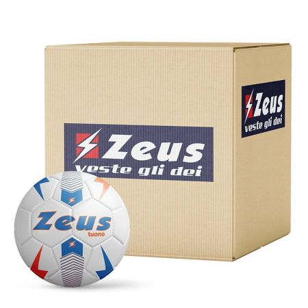 Футболни Топки ZEUS Pallone Tuono Confezione Pallone Tuono 20PZ Bianco/Light Royal 517542 CONFEZIONE PALLONE TUONO 20PZ
